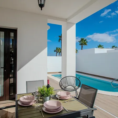 Casa Maurizio - Heated Pool, Hot Tub & Hammam 别墅 普拉亚布兰卡